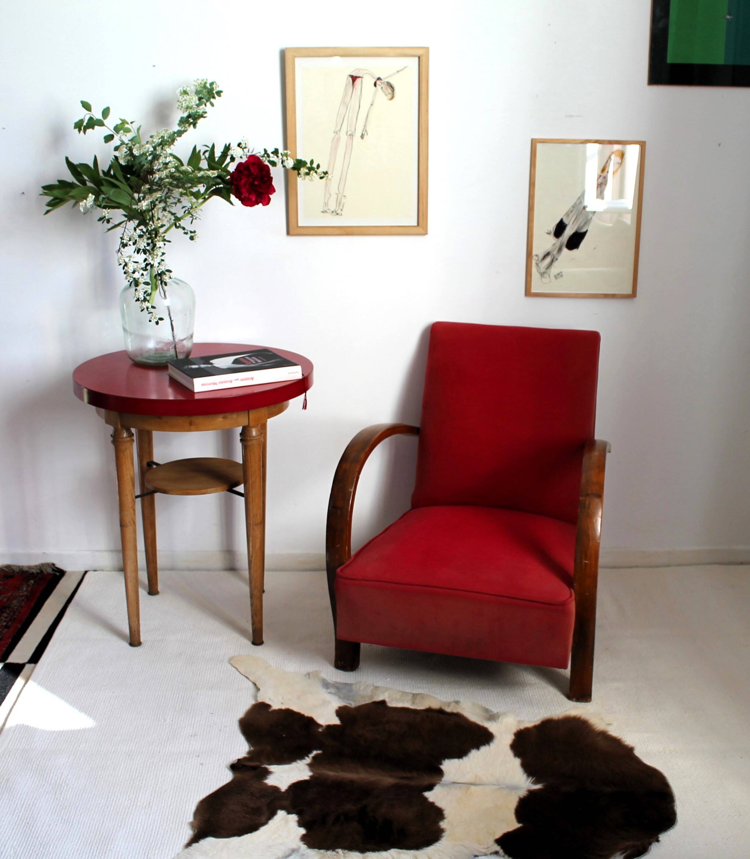 Fauteuil club des années 1950