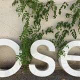 White plexi letters