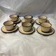 Set of 6 vintage stoneware mugs