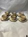 Set of 6 vintage stoneware mugs