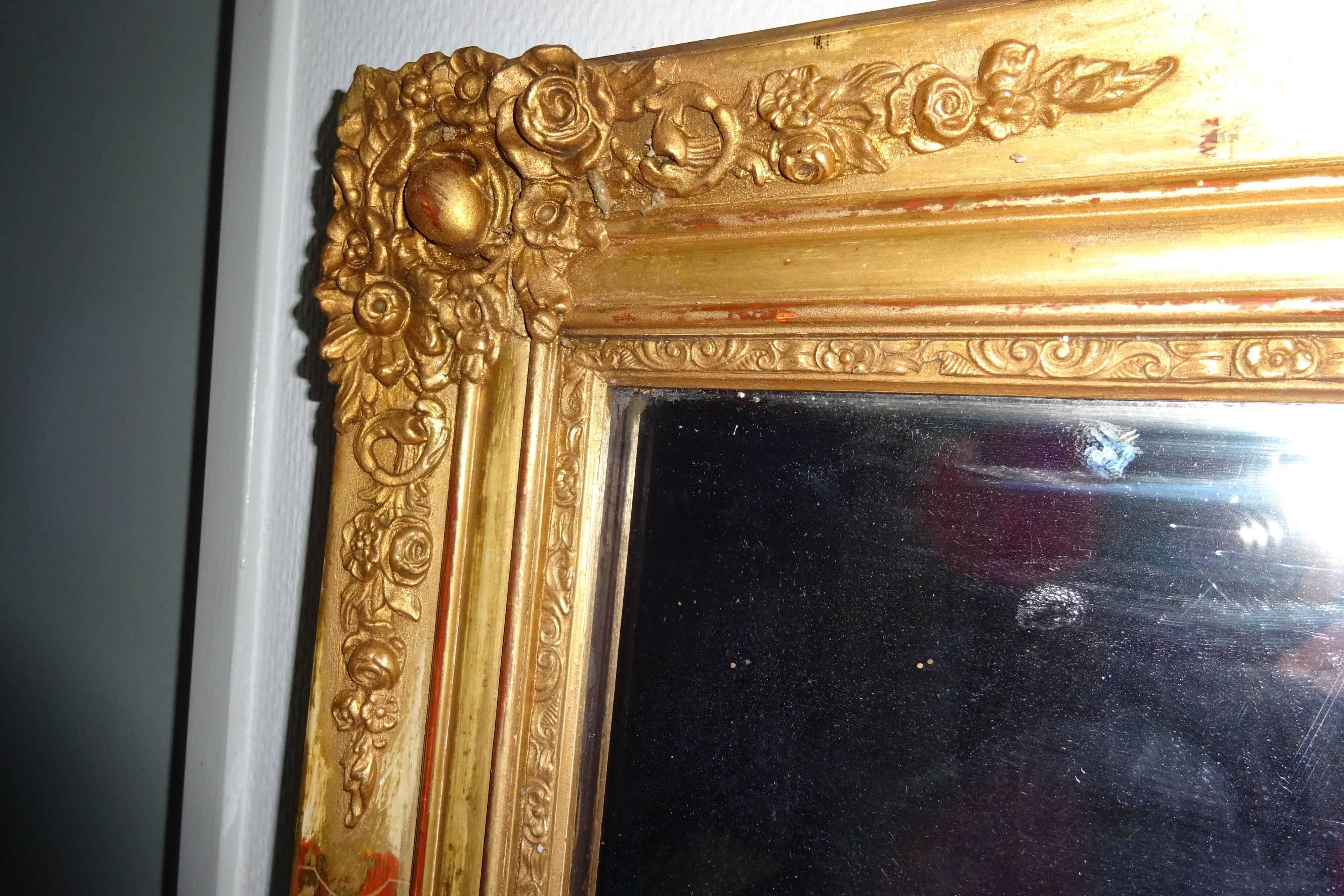 Louis Philippe mirror, 80x100cm