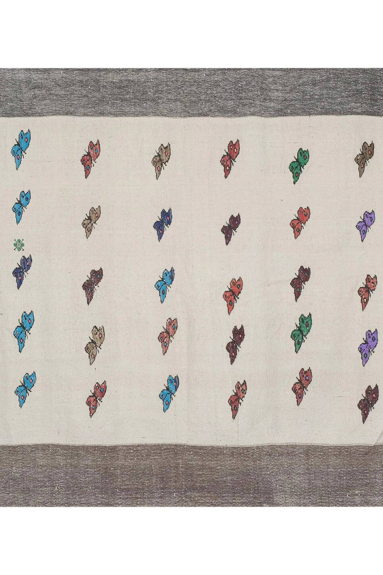 Vintage Turkish kilim handwoven 176x260 cm