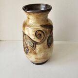 Art Deco ceramic stoneware vase signed Roger GUERIN (1896-1954)