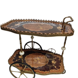 Desserte en marqueterie