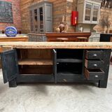 Patinated workbench