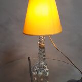 Lampe cristal verre soufflé et étiré Verrerie Paris