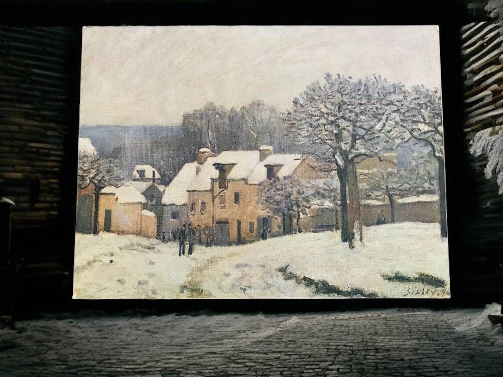 Tableau toile imprimée Sisley