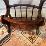 Wooden magazine rack