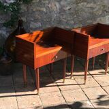 Pair of vintage bedside tables