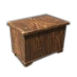 Popular art box with striped pattern