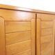Armoire dressing vintage Maison Regain en orme des années 70 80