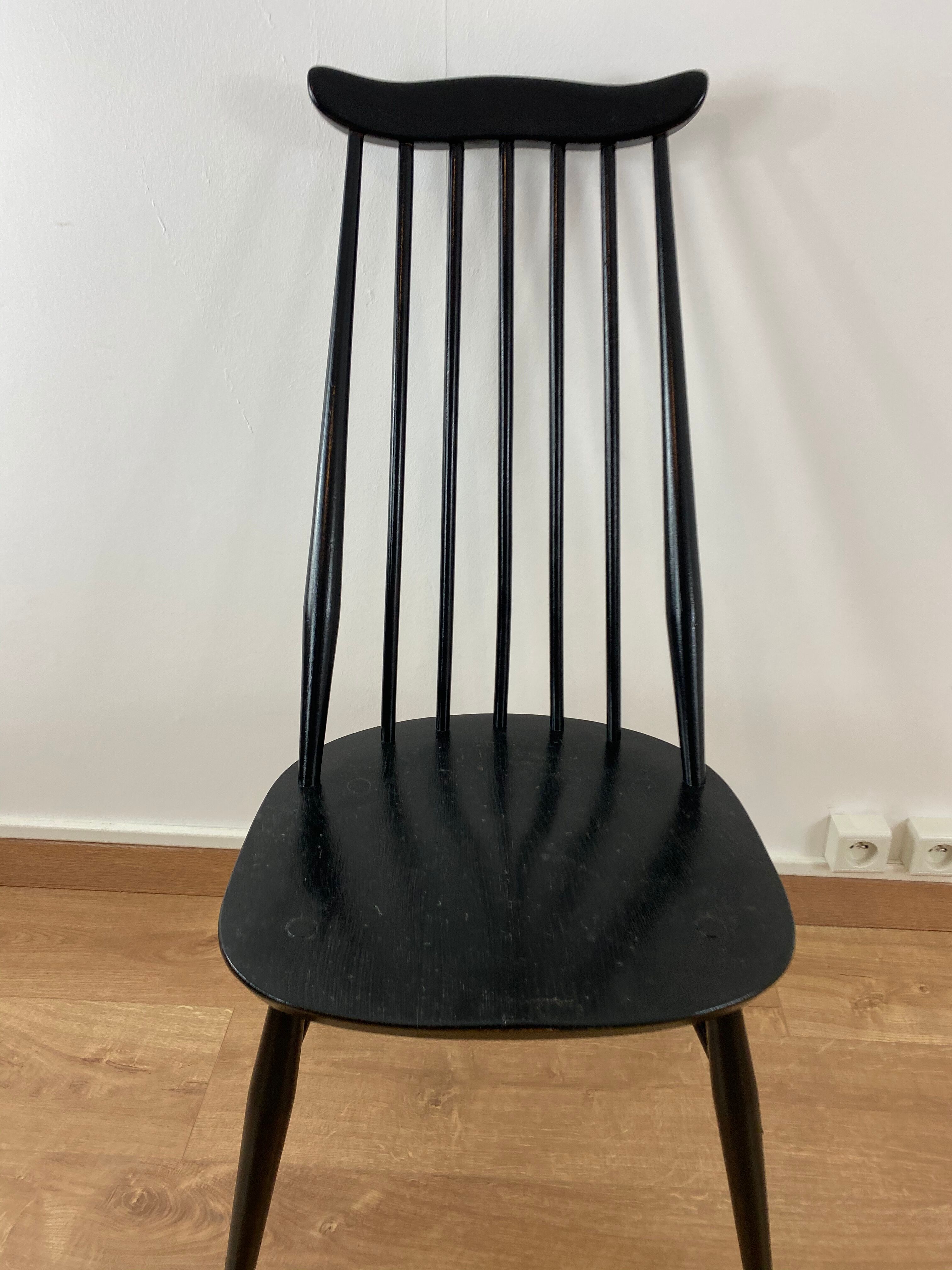 Chaise Ercol vintage style scandinave
