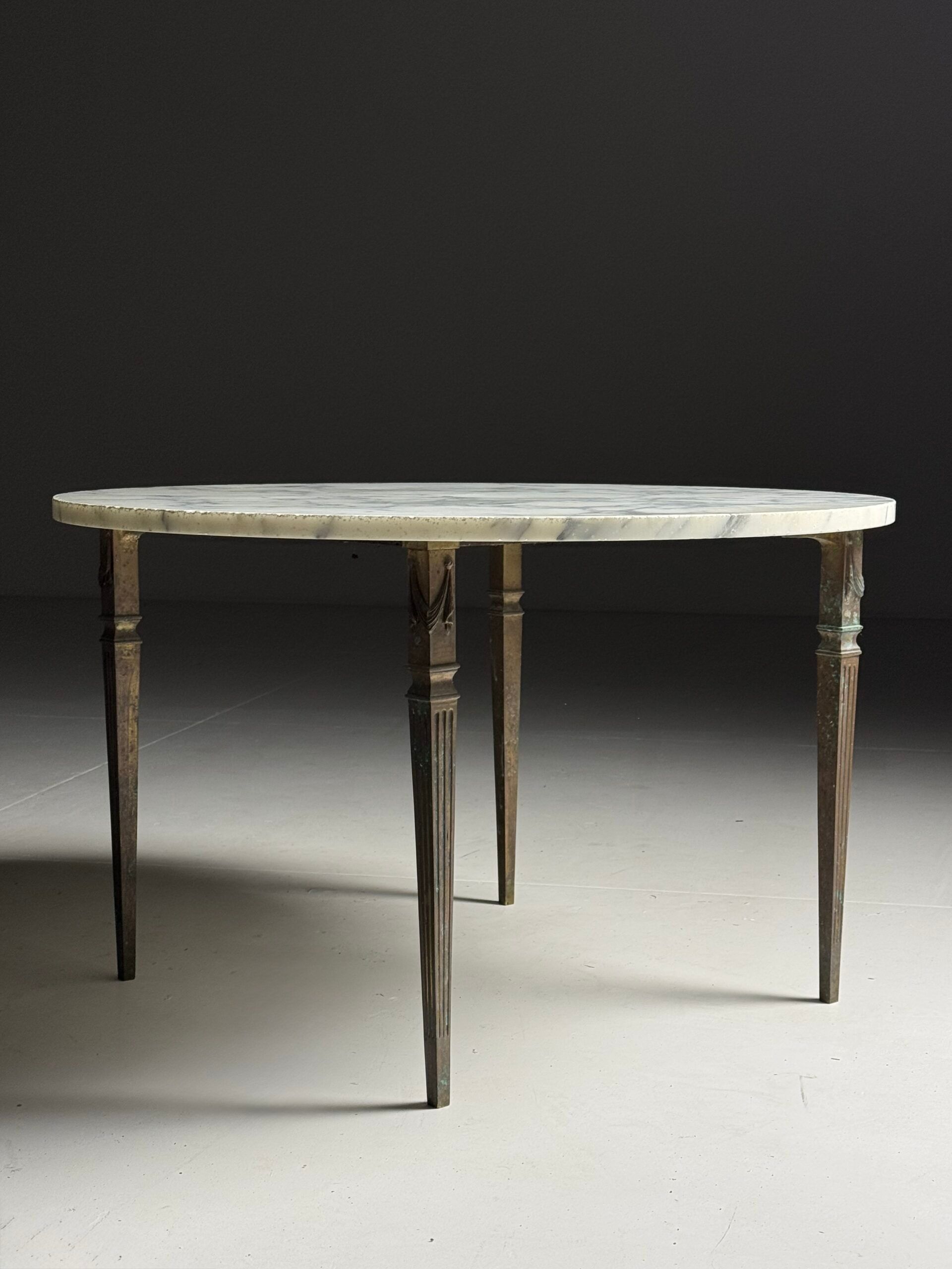 Vintage marble coffee table