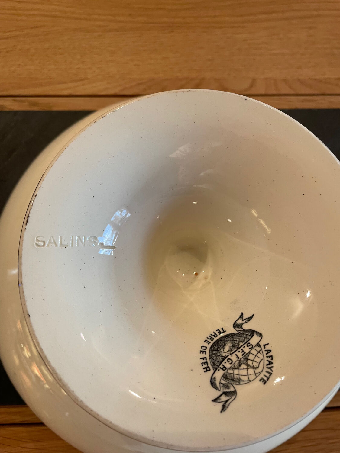 Fruit bowl Terre de Fer Lafayette Salins