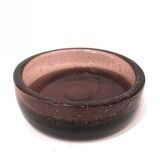 Pink bubble glass empty pocket, 1970