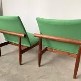 Pair of Finn Juhl Armchair model “Japan” France & Son