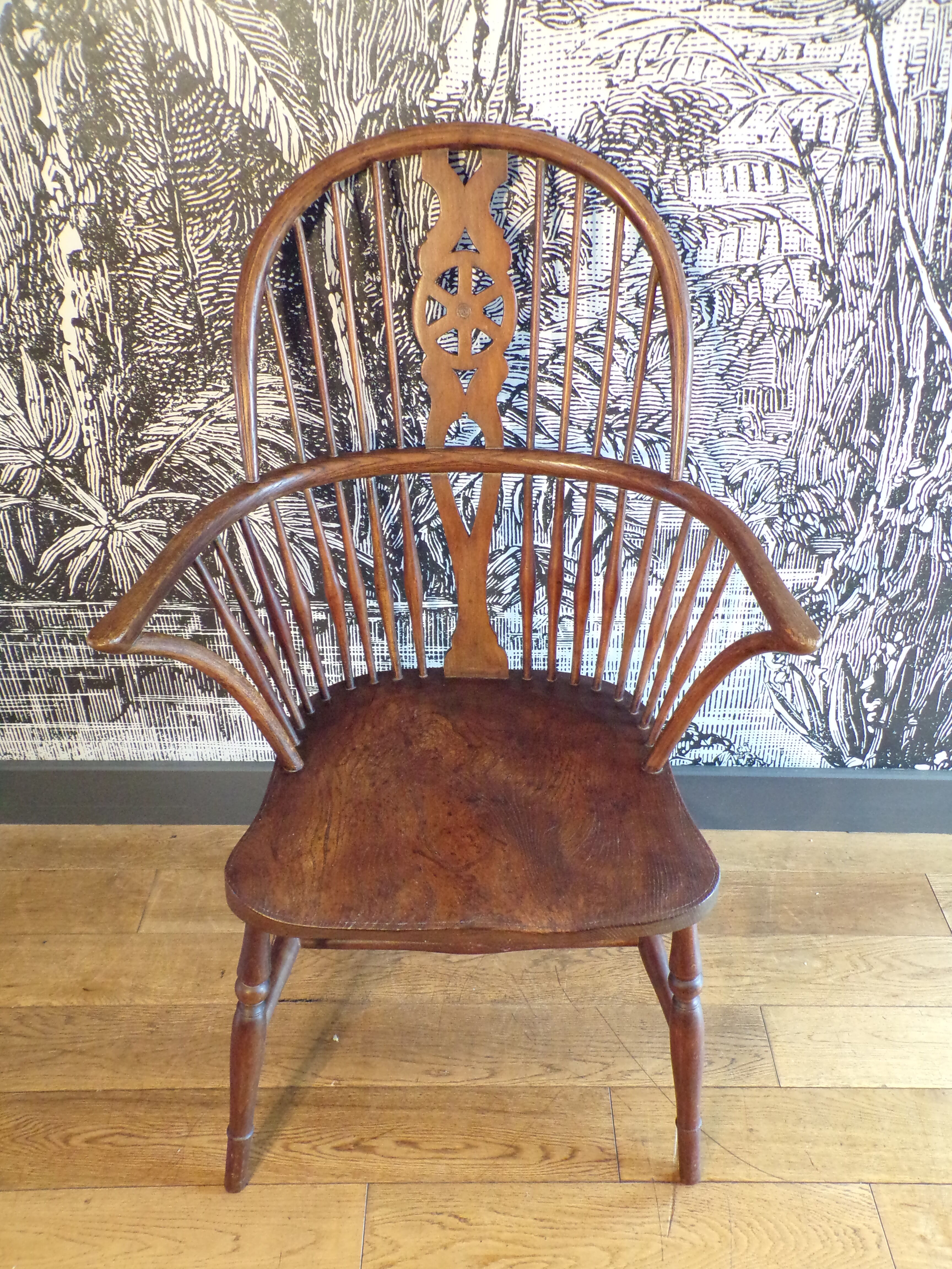 Scandinavian armchair windsor