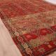 Vintage Moroccan Wool Rug 196 x 350 cm, Berber Handmade Bohemian Rug Unique