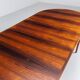 Table à manger à rabat modèle 227 d'Arne Vodder en palissandre Sibast 1960