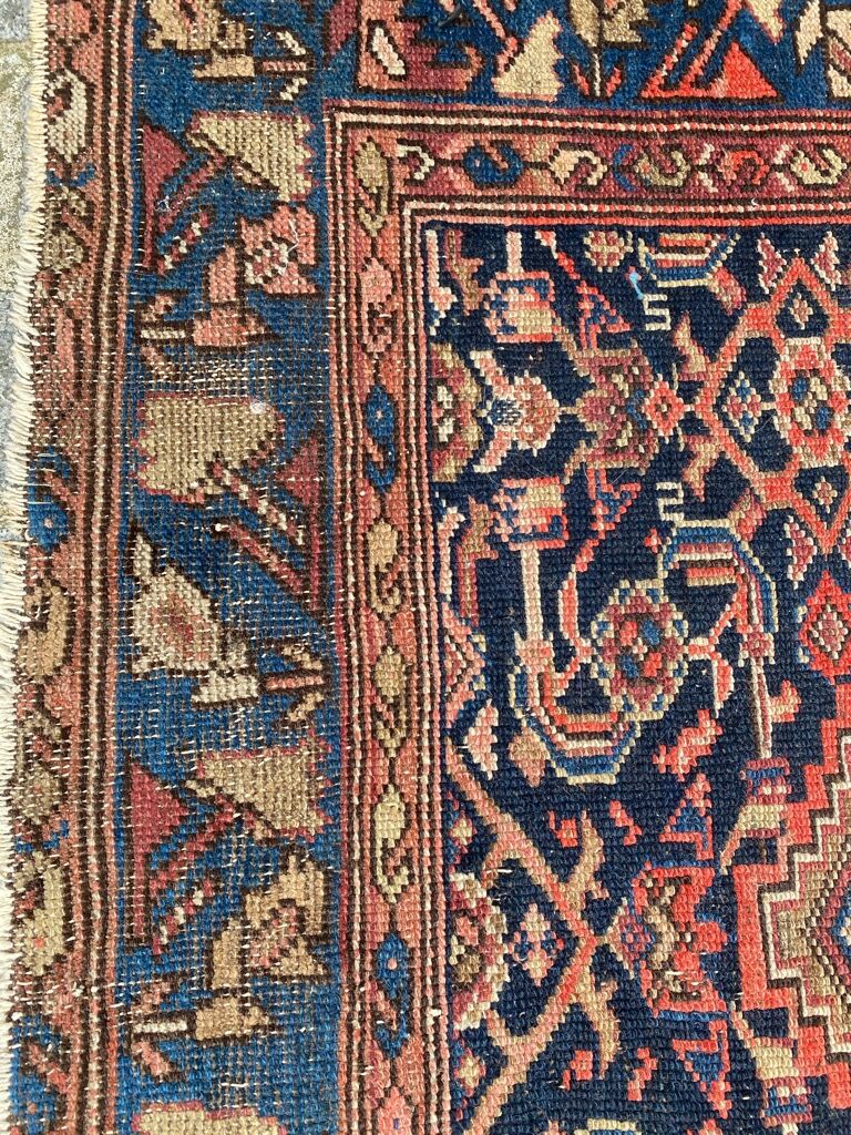 Old Persian carpet Malayer fine 120x190 cm