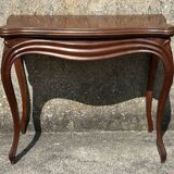 Napoleon III mahogany game table, 18th century