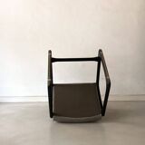 Pair of Baumann sleigh chairs