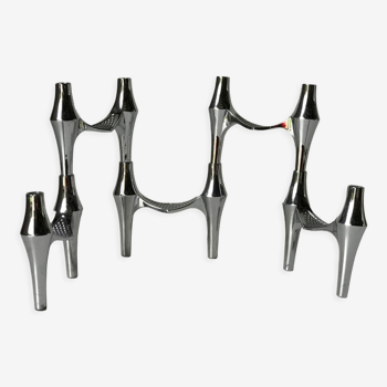 Nagel Quist modular candle holders chrome