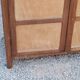 Parisian 2-door wardrobe in oak and poplar from the 1950s