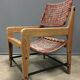 1950's very original french rope lounge chair