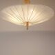 J.T. Kalmar Vienna „Dorn“ Midcentury Ceiling Lamp Flush Mount Uplight, 1950