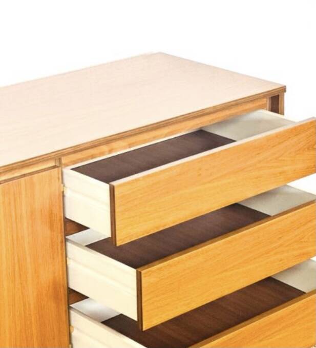 Vintage Scandinavian teak sideboard