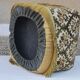 Pouf vintage a franges