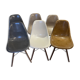 Lot of 6 Eames chairs from the 60s (4 colours) genuine fibreglass + new legs.
