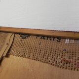 Vintage wall hanging, tapestry Fire 76 x 135 cm, 70s