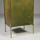 Commode en cuir vers 1960