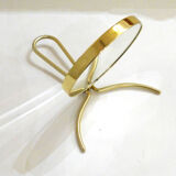 Golden hand and pose mirror 24x14cm