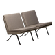 Dutch architectural lounge chairs, pair, Netherlands, circa 1960