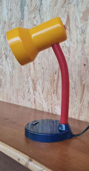 Table lamp primary color 1980