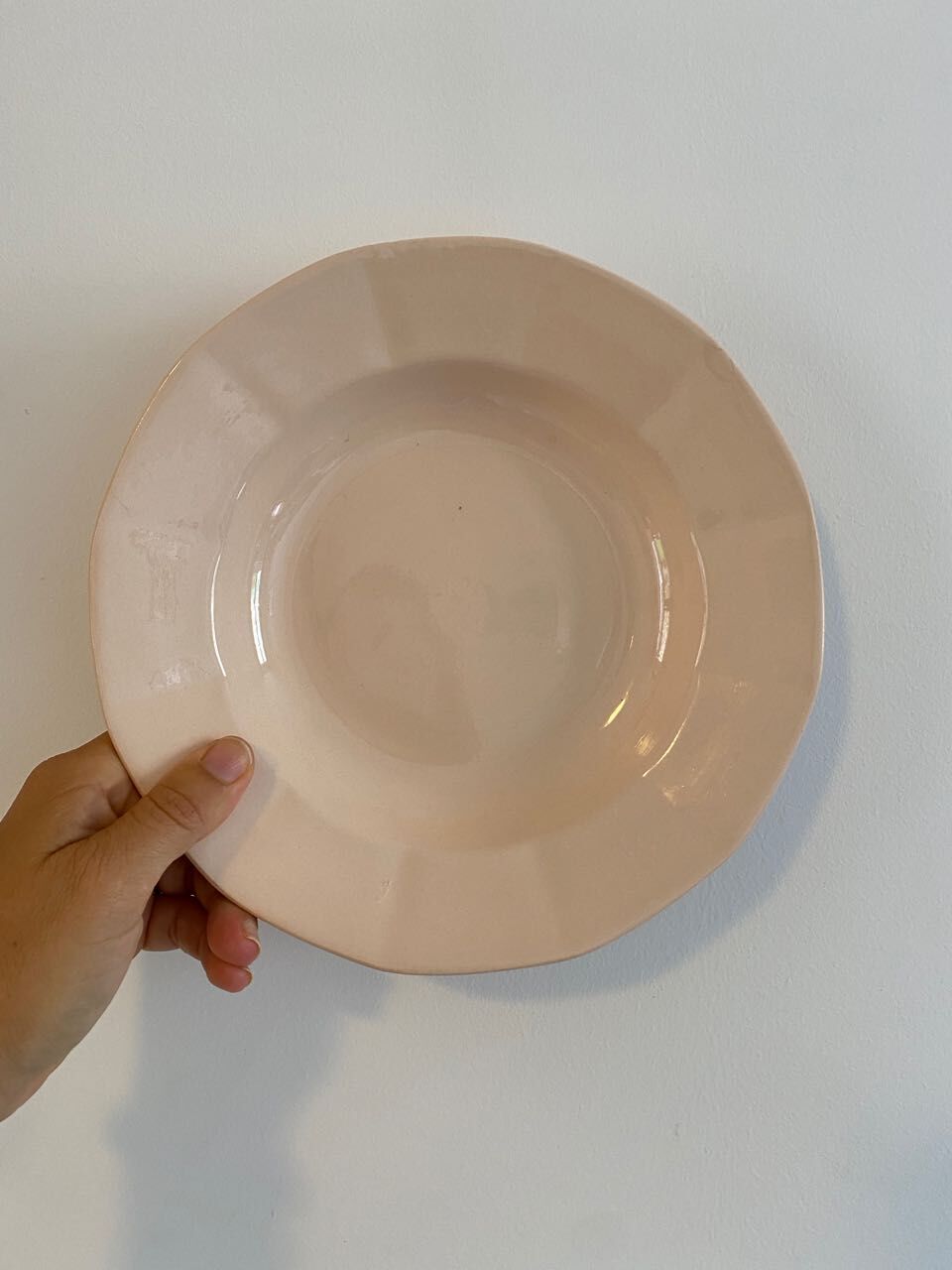 Service of powder pink hollow plates