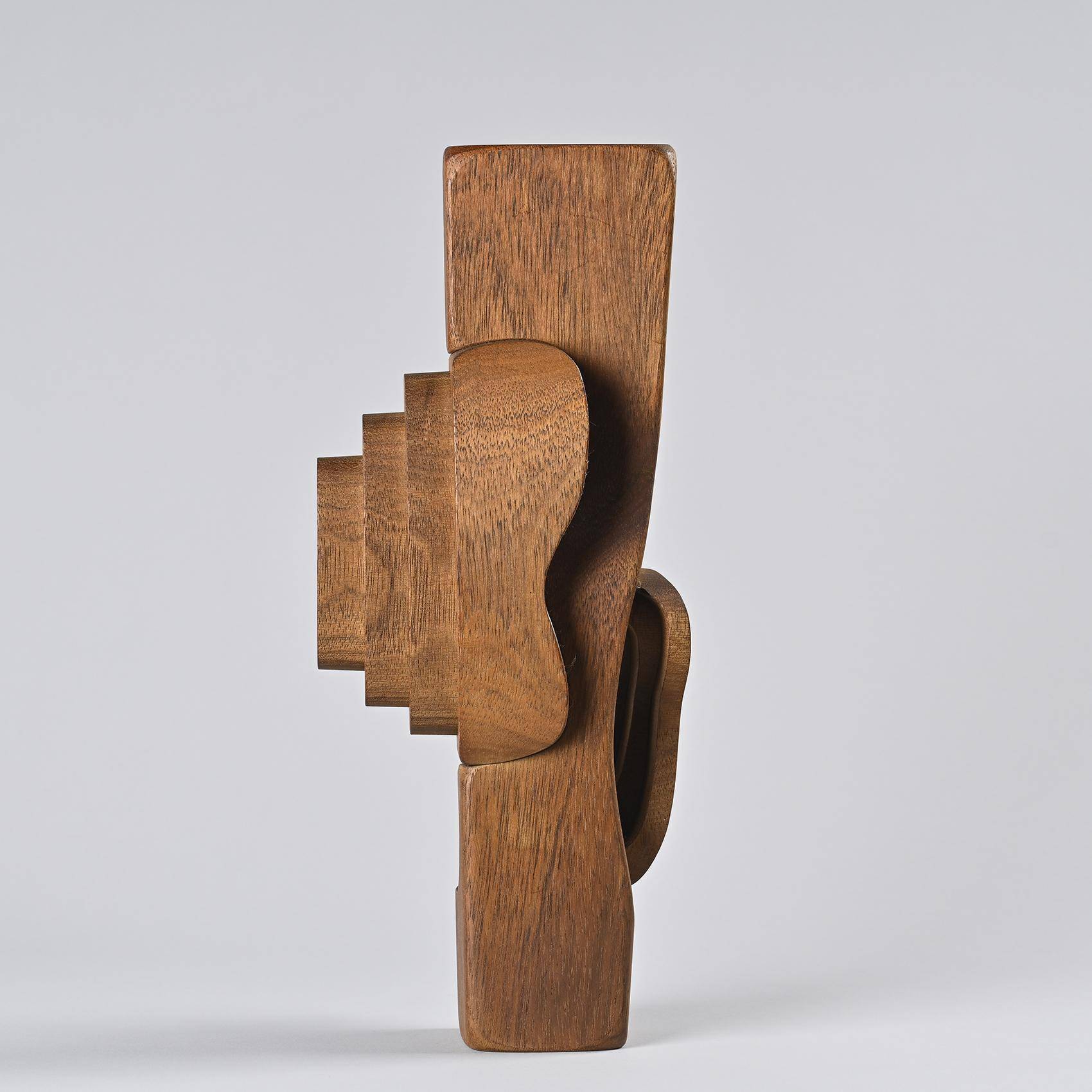 Sculpture en bois par Brian Willsher, Royaume-Uni circa 1970