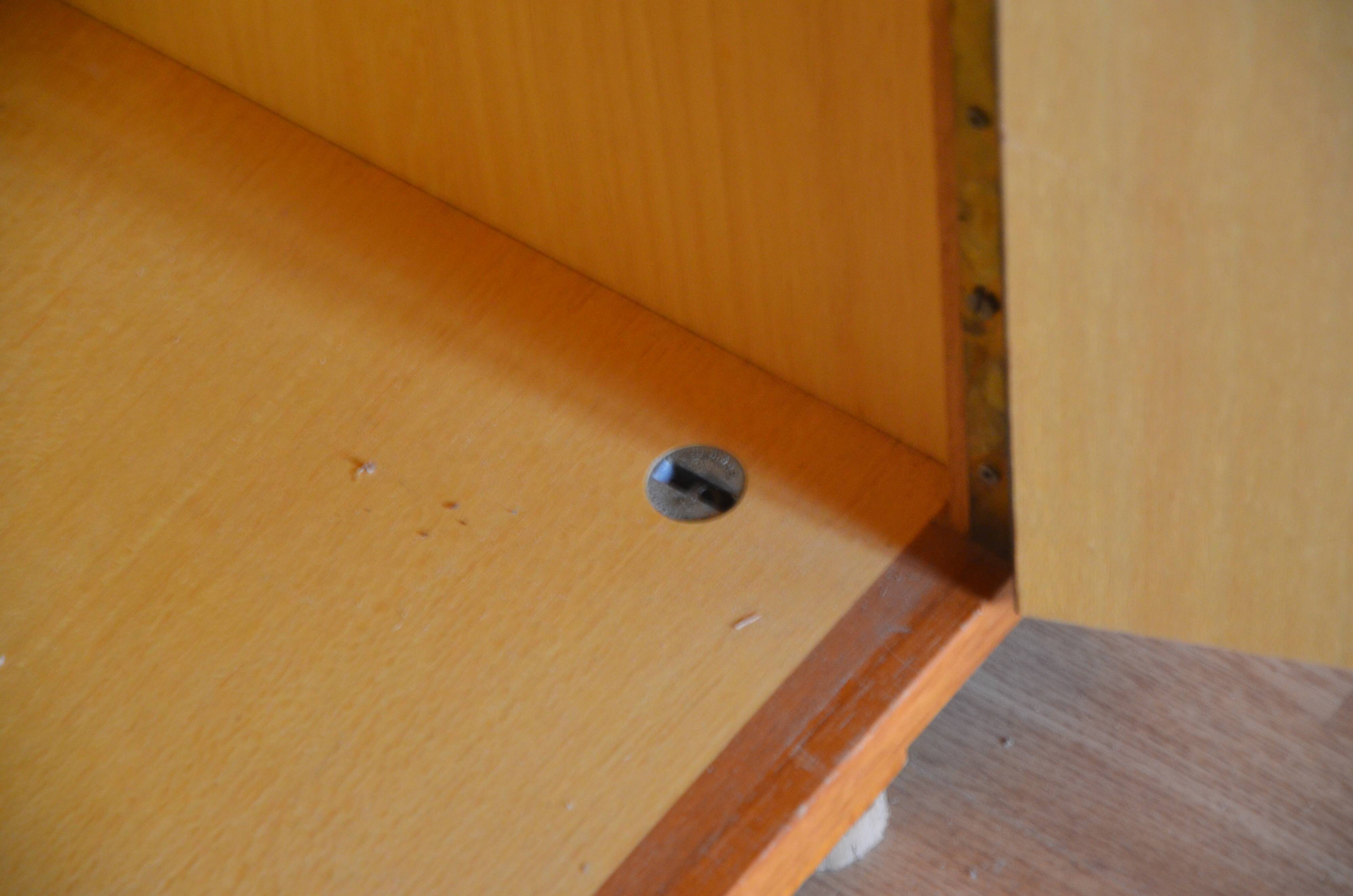 Vintage secretary cabinet