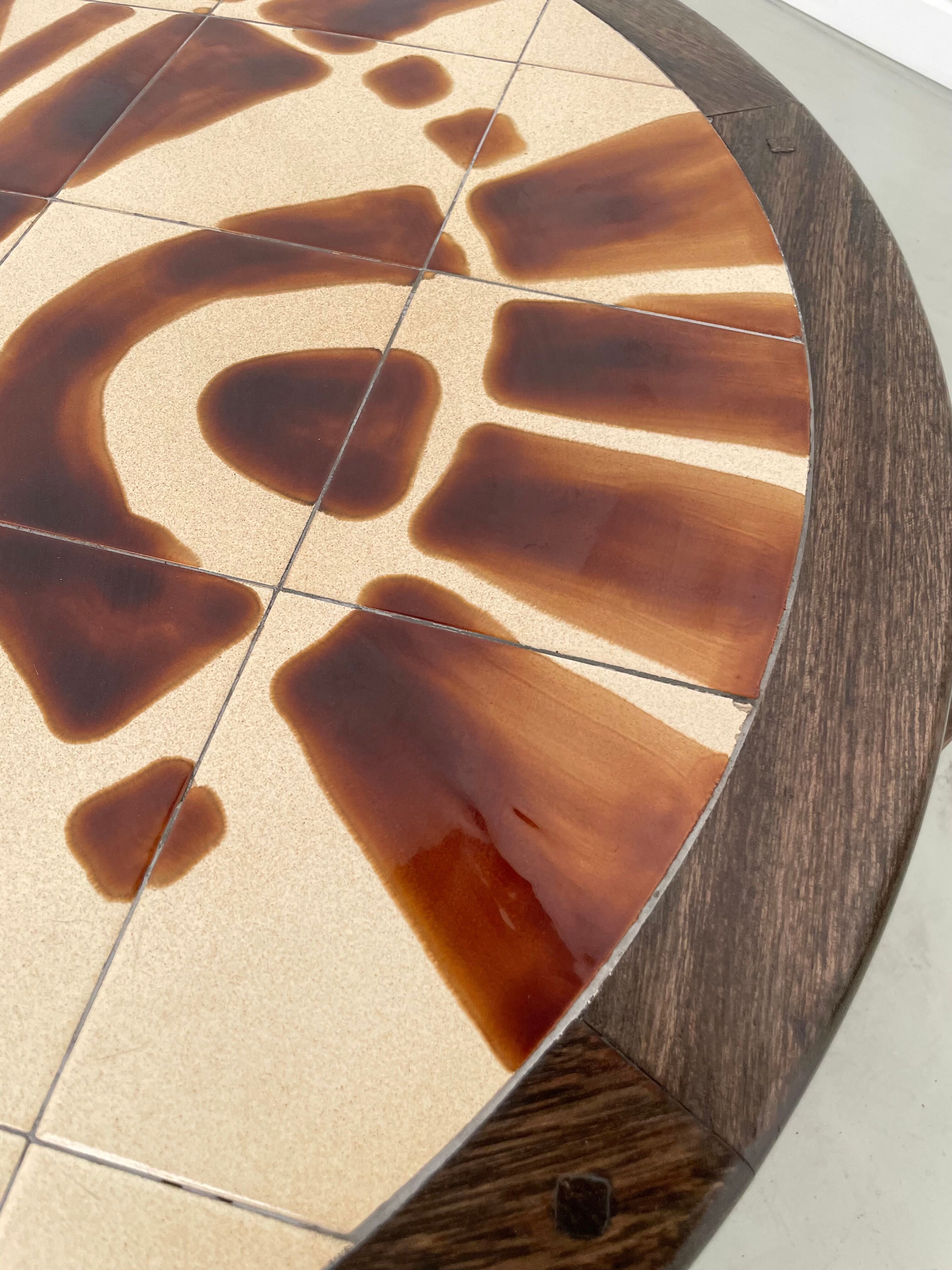 Ceramic coffee table "fish" Maud