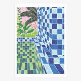 Print, In the pool for love 1