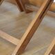 Set of 4 folding chairs in wood 70