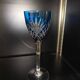 12 coloured cups / glasses Saint-Louis model Chantilly
