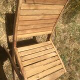 Pair of garden folding chairs