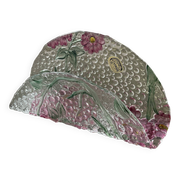 Vintage bohemian crystal mail holder Czechoslovakia