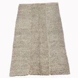 Knitted carpet in natural fiber 220x160cm