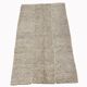 Knitted carpet in natural fiber 220x160cm