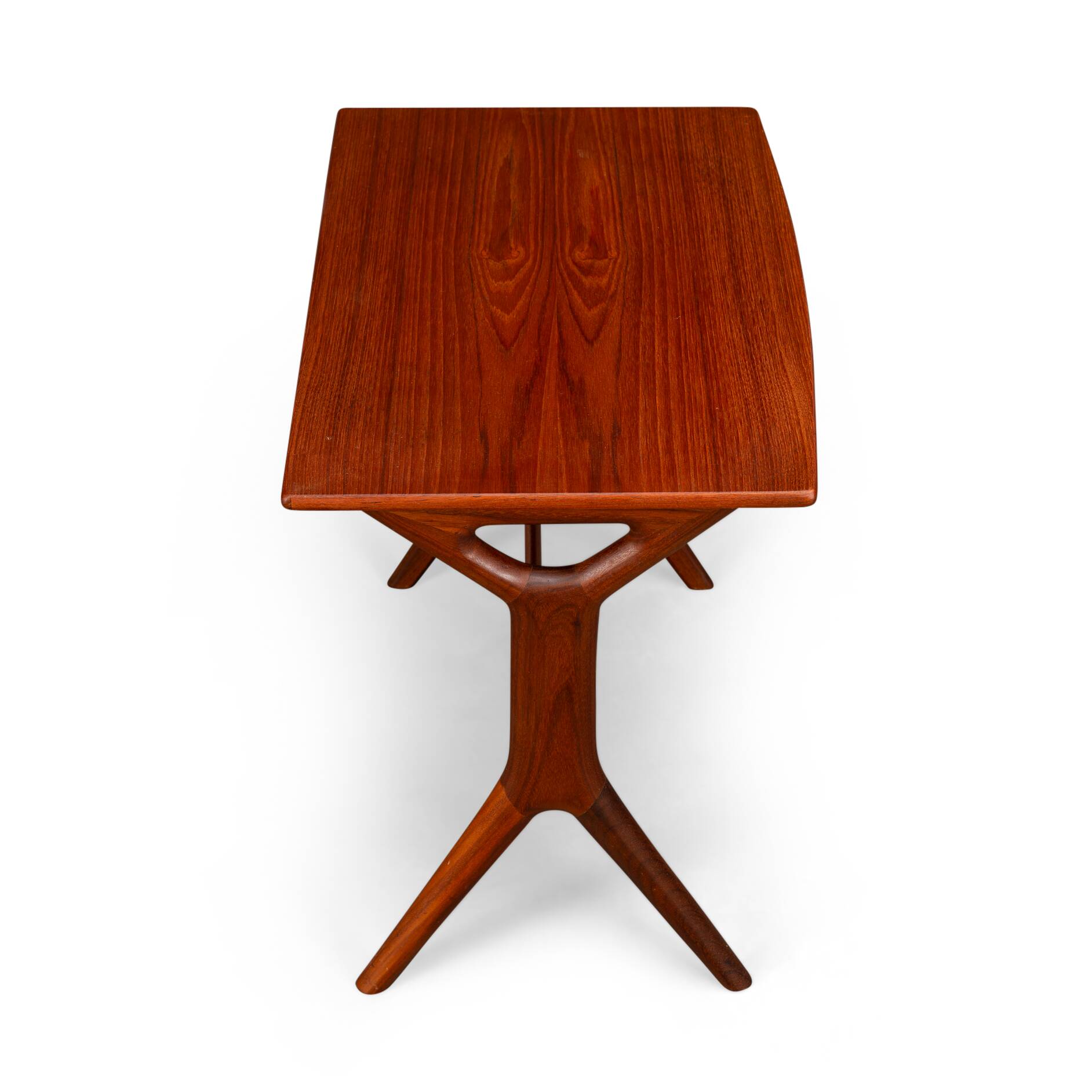 Set of 3 nesting tables by Johannes Andersen for CFC Silkeborg, 1960s
